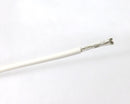 T12-09-25, 25' 12AWG WHITE Hi Temp PTFE Insulated Silver Plated 600 Volt Hook-Up Wire