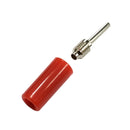 TJ-2-P-R, Sato Parts Red Pin Tip Plug ~ Solder Type, 18AWG Max.