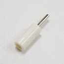 TJ-2-P-W, Sato Parts White Pin Tip Plug ~ Solder Type, 18AWG Max.