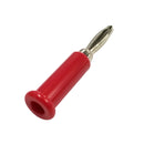 TJ-560-R, Sato Parts Red Male Banana Plug ~Solder Type, 16AWG Max.