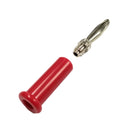 TJ-560-R, Sato Parts Red Male Banana Plug ~Solder Type, 16AWG Max.