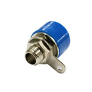 TJ-563-BL, Sato Parts Blue Female Banana Jack, Panel Mount