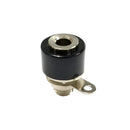 TJ-563-B, Sato Parts Black Female Banana Jack, Panel Mount