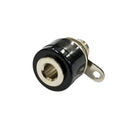 TJ-563-B, Sato Parts Black Female Banana Jack, Panel Mount