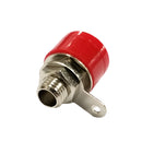 TJ-563-R, Sato Parts Red Female Banana Jack, Panel Mount