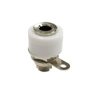 TJ-563-W, Sato Parts White Female Banana Jack, Panel Mount