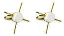 TCG76MP, 400mA @ 50V Matched Pair of TCG76 (NPN) Transistors ~ TO-117 (NTE76MP)