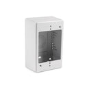 TSRW-JB2 Single Gang Junction Box, 2" Deep, PVC, WH