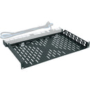 U1V, Middle Atlantic 1RU Utility Rackshelf, 10.4 Inches Deep, Vented