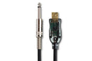 USQ-110, Hosa 1/4" TS Male to USB Type A Tracklink Guitar Interface - 10'