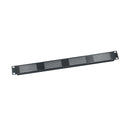 VTP-1, Middle Atlantic 1RU Rack Vent Panel, Slotted with 20% Open Area