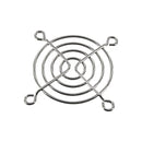 WFG24, Globe Motors Round Grill for 60mm (1.6") Size Box Fans ~ Chrome Wire