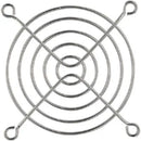 WFG31, Globe Motors Round Grill for 80mm (3.1") Size Box Fans ~ Chrome Wire