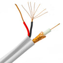 H59+182JRWH3-500SM, Wavenet RG59 (CCS 59 18/2 (BC) White 500ft