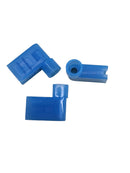 799D, Noble 16-14 AWG Fully Insulated .250" x .032" Flag Female 3pcs