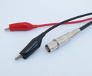 MVMNCF-DA BNC Female Jack to Dual Alligator Clip Test Cable Optional 3.3f