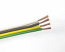 10' 4 Conductor 16 Gauge Heavy Duty Flat Trailer Wire 10 Foot Length ~ 4C 16AWG