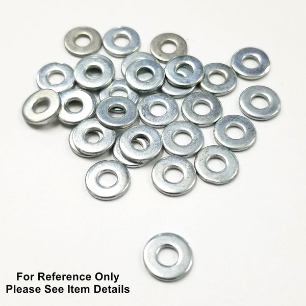 Philmore 10-008, #8 Zinc Plated Flat Washers - 30 Pack