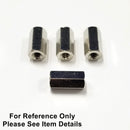 Philmore 10-1140, 6-32 x 1.0" Threaded Brass Hex Spacers - 4 Pack