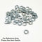 Philmore 10-154, #4 Zinc Plated Split Washers - 50 Pack