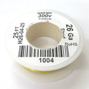 H26-04-25 25FT 26AWG YELLOW Stranded Electronic Hook Up 300V Wire UL1007 80C