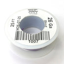 H26-07-25 25FT 26AWG VIOLET Stranded Electronic Hook Up 300V Wire UL1007 80C