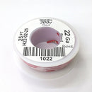 H22-02-25 25FT 22AWG RED Stranded Electronic Hook Up 300V Wire UL1007 80C