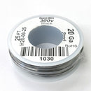 H20-00-25 25FT 20AWG BLACK Stranded Electronic Hook Up 300V Wire UL1007 80C