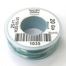 H20-05-25 25FT 20AWG GREEN Stranded Electronic Hook Up 300V Wire UL1007 80C