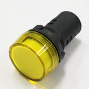 11-2642, Philmore YELLOW 1" Inch Round Tapered LED Indicator Lamp 12-14 Volts DC