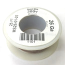 HS26-01-25 25FT 26AWG BROWN SOLID Electronic Electrical 300V Wire UL1007 80C
