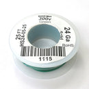 HS24-05-25 25FT 24AWG GREEN SOLID Electronic Electrical 300V Wire UL1007 80C