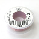 HS22-02-25 25FT 22AWG RED SOLID Electronic Electrical 300V Wire UL1007 80C