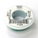 HS22-05-25 25FT 22AWG GREEN SOLID Electronic Electrical 300V Wire UL1007 80C