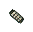Philmore 13-1504 4 Position Dual Row Terminal Block Barrier Strip ~ 30A @ 300V