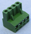 Philmore 13-2604, 4 Position Horizontal Female Euro Mag DePluggable Terminal Block