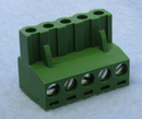 Philmore 13-2605, 5 Position Horizontal Female Euro Mag DePluggable Terminal Block
