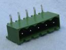Philmore 13-2805, 5 Position Horizontal Male Euro Mag Header Socket, P.C. Mount