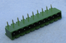 Philmore 13-2810, 10 Position Horizontal Male Euro Mag Header Socket, P.C. Mount