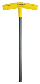 13114, Bondhus 3/8" x 11.8" Ball End Hex Driver T-Handle w/ ProGuard™ Finish