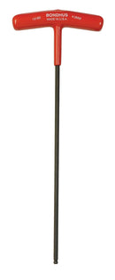 13160, Bondhus 4.0mm x 220mm Ball End Hex Driver T-Handle w/ ProGuard™ Finish