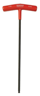 13168, Bondhus 6.0mm x 266mm Ball End Hex Driver T-Handle w/ ProGuard™ Finish