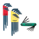 Bondhus 14132 (BLF30TS) Triple Pack, Balldriver Hex Key Sets & Torx Fold Up Set