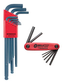 14187 (BLF16M), Bondhus Double Pack, Balldriver Hex Key Set & Metric Fold Up Set