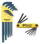 14189 (BLF22), Bondhus Double Pack, Balldriver Hex Key Set & Inch Fold Up Set
