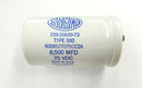 8,500uF 75V DC Sangamo Metal Can Capacitor ~ 64mm x 105mm