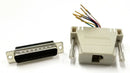 AT1-G25F6-DEC DB25 Male to RJ12 6 Conductor DEC Type Modular Telco Adapter