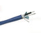 25' Length 2 Conductor 22 Gauge Stranded Shielded Cable ~ CL3 600V 2C 22AWG - MarVac Electronics