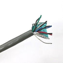 25' Belden 9504 4 Pair 24AWG Overall Shielded Paired Cable 25 Foot 4pr 24AWG - MarVac Electronics