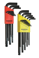 20199 (BLX22), Bondhus Double Pack, Inch & Metric Balldriver Hex Key Sets